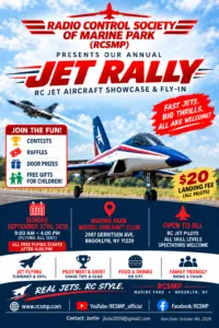 New date for Jet Rally is Sunday September 27th